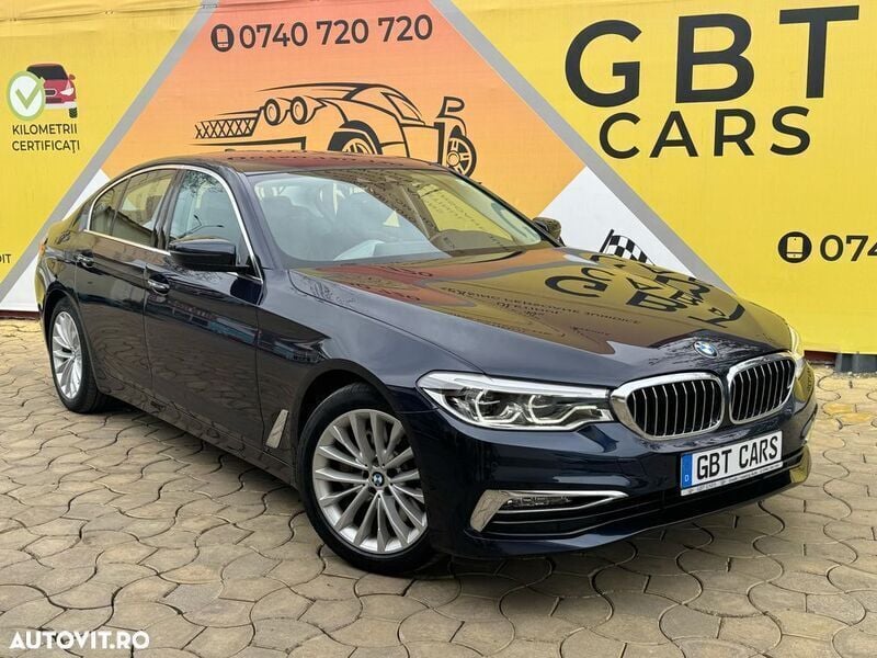 Albastru Utilizat 2017 BMW 530e iPerformance Berlinǎ | 22.372 EUR (Preț bun) - Imagine 1/4