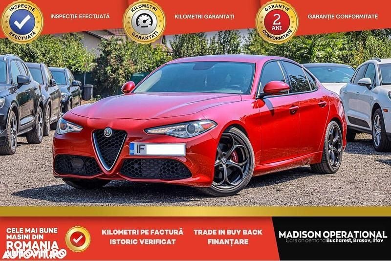 Rosu Utilizat 2018 Alfa Romeo Giulia Veloce Berlinǎ | 21.550 EUR (Super Preț) - Imagine 1/4