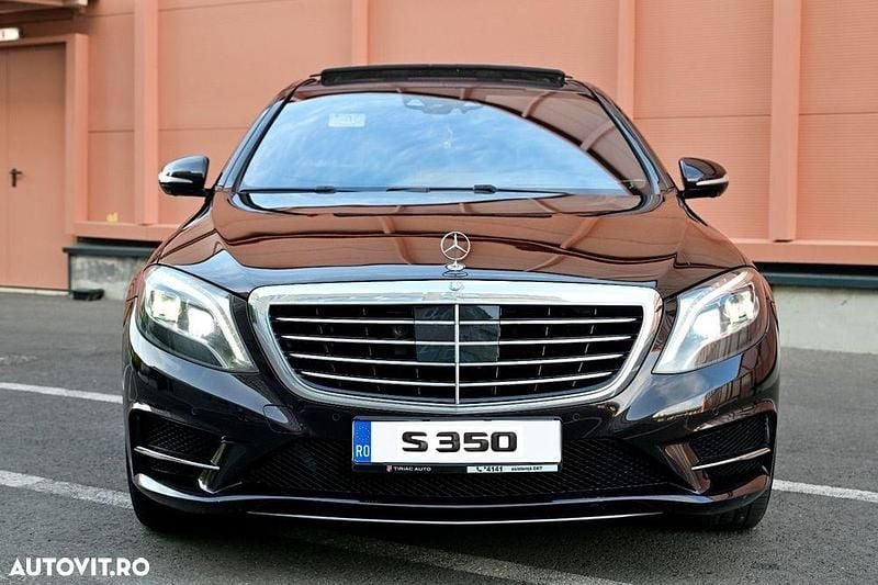 Culoarenegru Utilizat 2016 Mercedes S350 Berlinǎ | 31.800 EUR (Preț bun) - Imagine 1/4