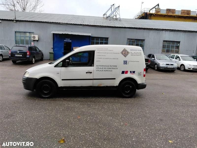 Second-hand VW Caddy 70 CP (51 kW) 2007 Culoarealb Monovolum