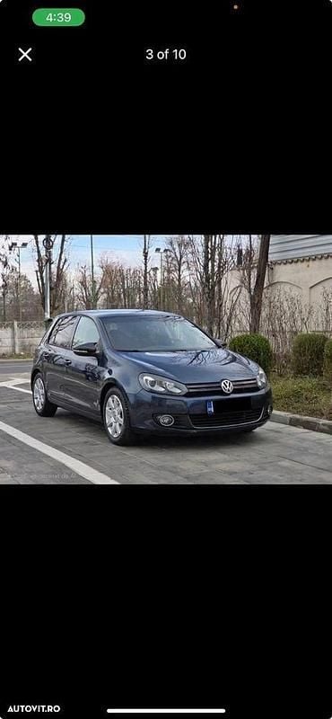Culoarealbastru Utilizat 2011 VW Golf VI Highline Hatchback | 5.500 EUR (Preț OK) - Imagine 1/4