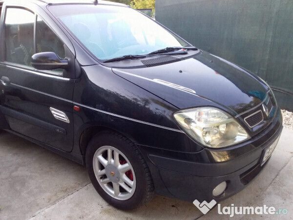 Negru Utilizat 2001 Renault Scénic Expression Monovolum | 1.699 EUR - Imagine 1/4