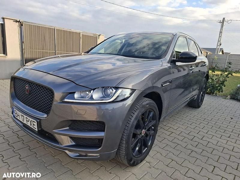 Culoaregri Utilizat 2017 Jaguar F-Pace R-Sport SUV | 15.500 EUR (Preț bun) - Imagine 1/4
