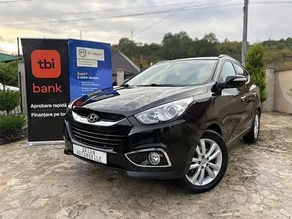 Negru Second-hand 2012 Hyundai Tucson SUV | 9.450 EUR (Preț bun) - Imagine 1/4