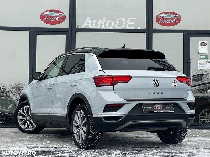 Second-hand VW T-Roc 150 CP (110 kW) 2019 Culoarealb SUV