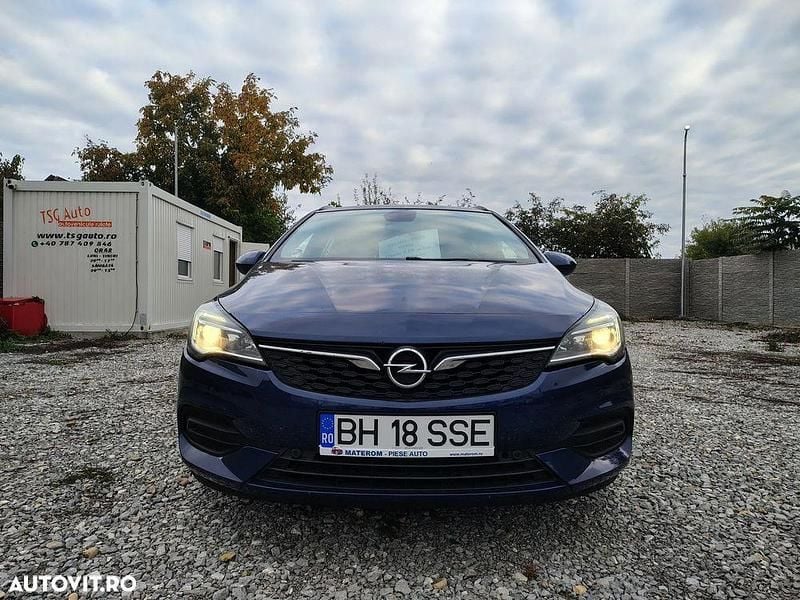 Culoarealbastru Utilizat 2020 Opel Astra Business Edition Break | 7.400 EUR (Preț OK) - Imagine 1/4