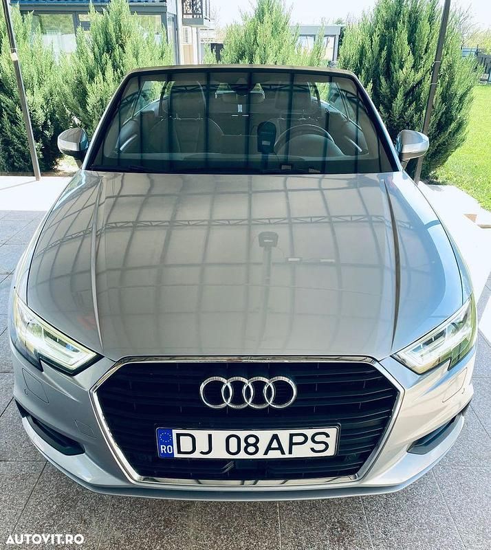 Argint Utilizat 2018 Audi A3 Cabriolet S-Line Cabrio | 18.000 EUR - Imagine 1/4