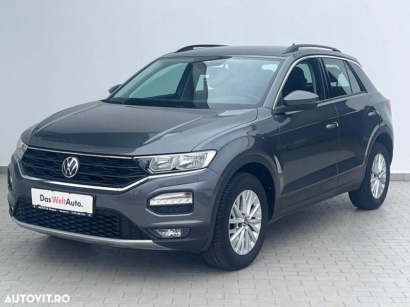 Gri mediu normal Utilizat 2021 VW T-Roc Design SUV | 15.490 EUR (Preț bun) - Imagine 1/4