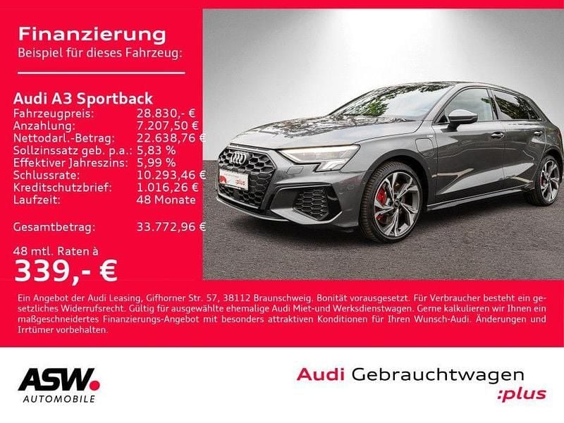 Utilizat 2022 Audi A3 S-Line | 31.513 EUR (Preț OK) - Imagine 1/1