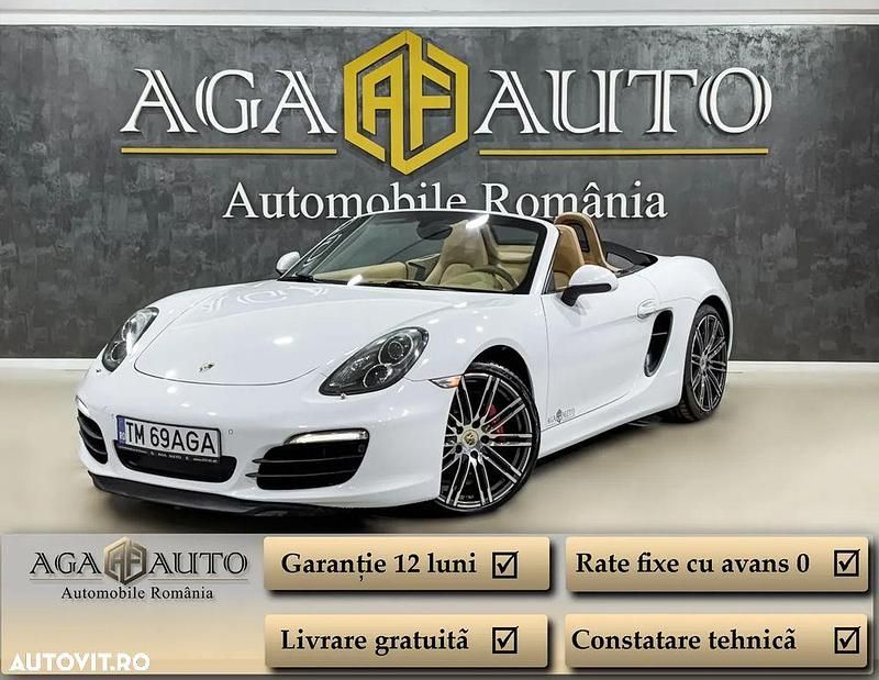 Culoarealb Utilizat 2015 Porsche Boxster S Cabrio | 49.999 EUR - Imagine 1/4