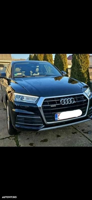 Culoarenegru Utilizat 2019 Audi Q5 Sport SUV | 26.500 EUR (Preț bun) - Imagine 1/4