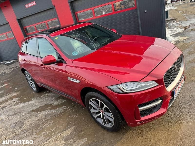 Culoaregri Second-hand 2018 Jaguar F-Pace R-Sport SUV | 16.500 EUR (Super Preț) - Imagine 1/4