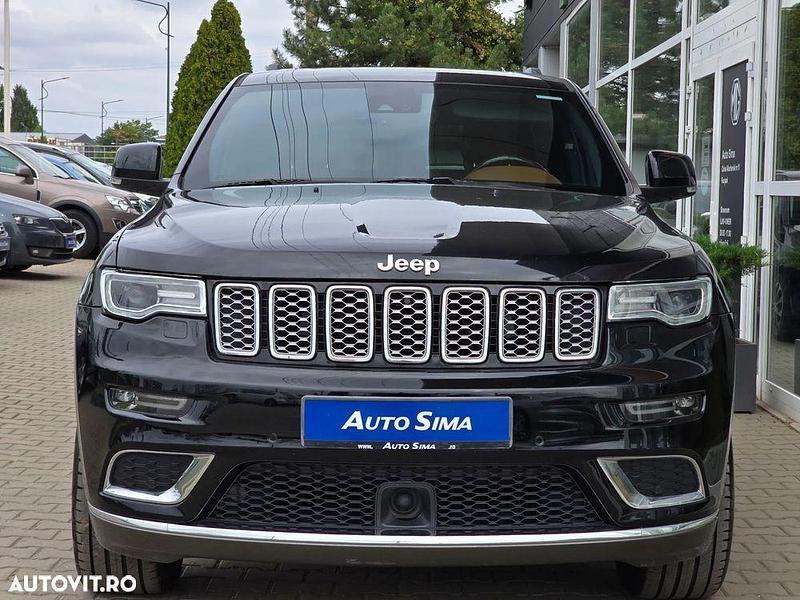 Second-hand Jeep Grand Cherokee Summit 250 CP (183 kW) 2018 Culoarenegru SUV
