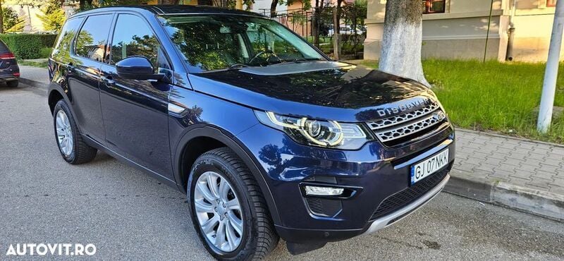 Second-hand Land Rover Discovery Sport HSE 150 CP (110 kW) 2016 Albastru SUV