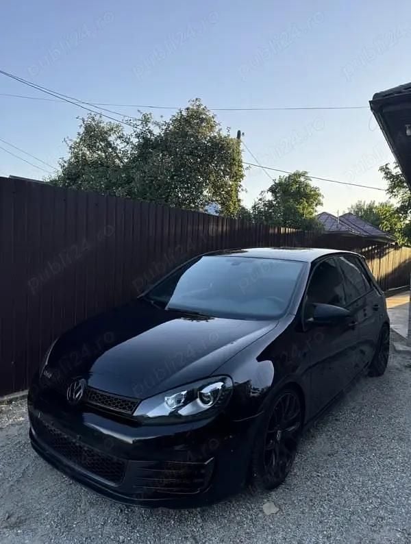 Negru Utilizat 2010 VW Golf VI GTD Hatchback | 6.700 EUR (Preț OK) - Imagine 1/4