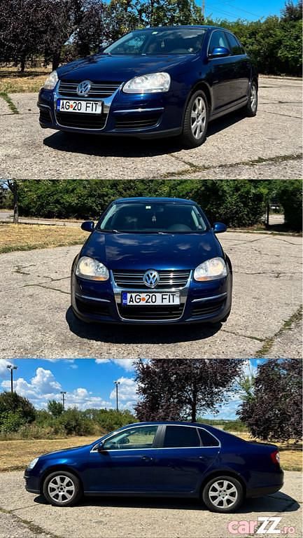 Albastru Utilizat 2007 VW Jetta Berlinǎ | 2.700 EUR (Preț OK) - Imagine 1/4