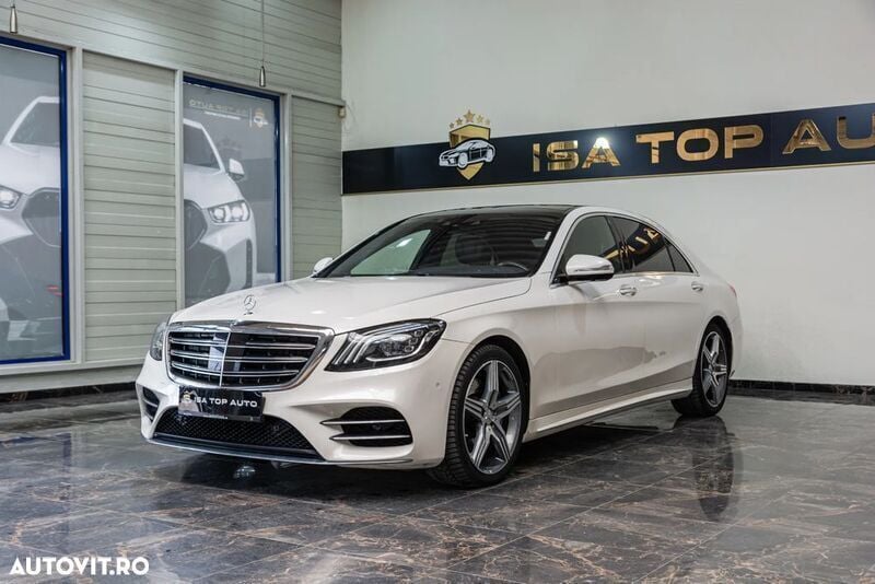Alb Utilizat 2018 Mercedes S350 Berlinǎ | 42.840 EUR (Super Preț) - Imagine 1/4