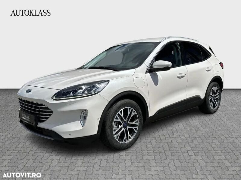 Alb Utilizat 2020 Ford Kuga Titanium SUV | 20.490 EUR (Preț bun) - Imagine 1/4