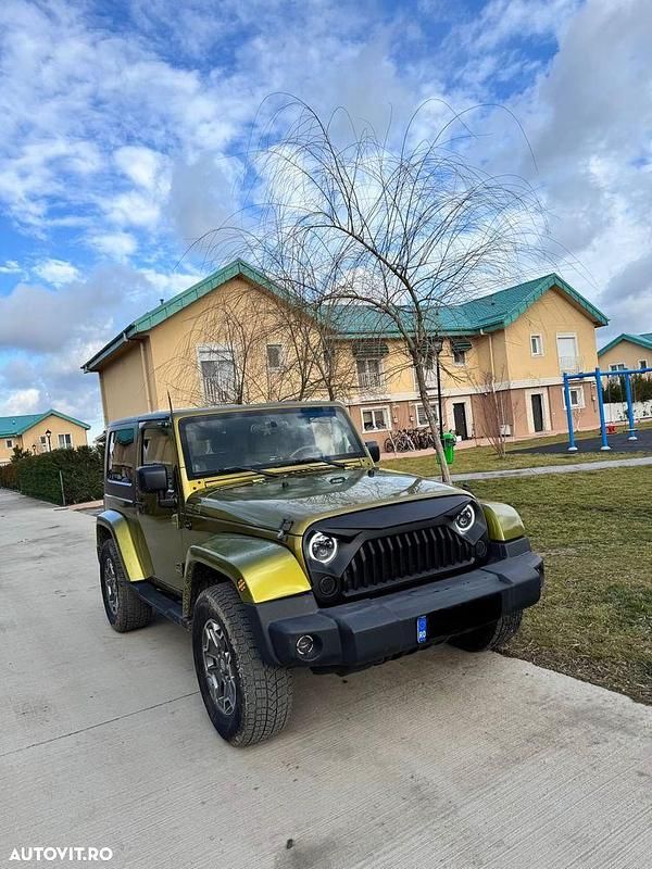 Second-hand Jeep Wrangler 177 CP (130 kW) 2008 Culoareverde SUV