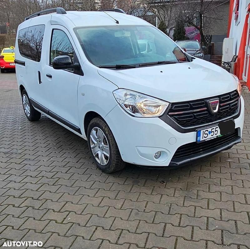 Second-hand Dacia Dokker Lauréate 75 CP (55 kW) 2020 Culoarealb Monovolum