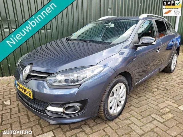 Gri Utilizat 2016 Renault Mégane GrandTour LIMITED Break | 6.890 EUR (Preț bun) - Imagine 1/4