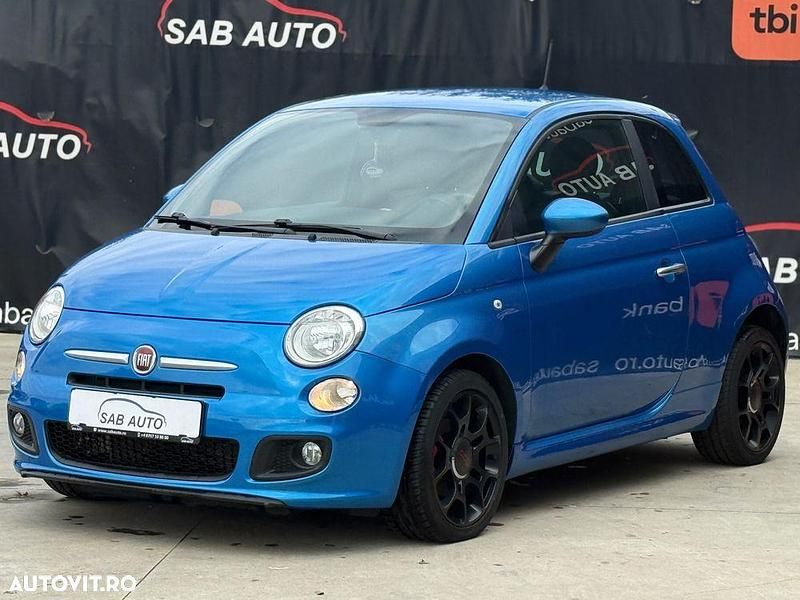 Second-hand Fiat 500C 105 CP (77 kW) 2014 Culoarealbastru Cabrio