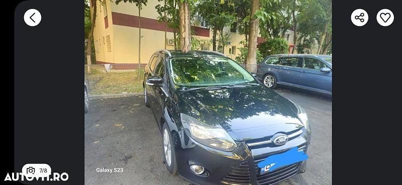 Culoarenegru Utilizat 2012 Ford Focus Titanium Break | 4.800 EUR (Puțin scump) - Imagine 1/4