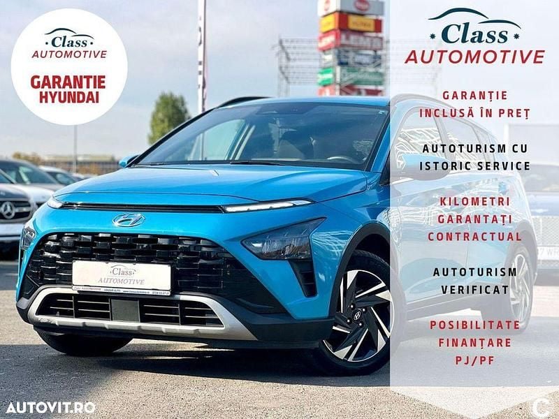 Culoarealbastru Utilizat 2023 Hyundai Bayon SUV | 16.490 EUR (Preț OK) - Imagine 1/4