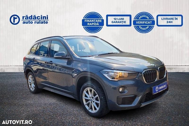 Culoarealbastru Utilizat 2019 BMW X1 Advantage SUV | 19.500 EUR (Puțin scump) - Imagine 1/4