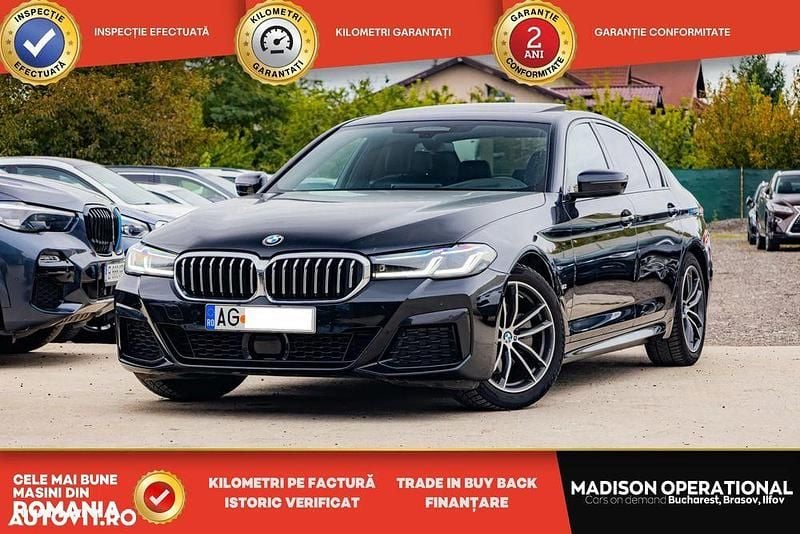 Culoarenegru Utilizat 2021 BMW 520 Comfort Edition Berlinǎ | 39.999 EUR - Imagine 1/4