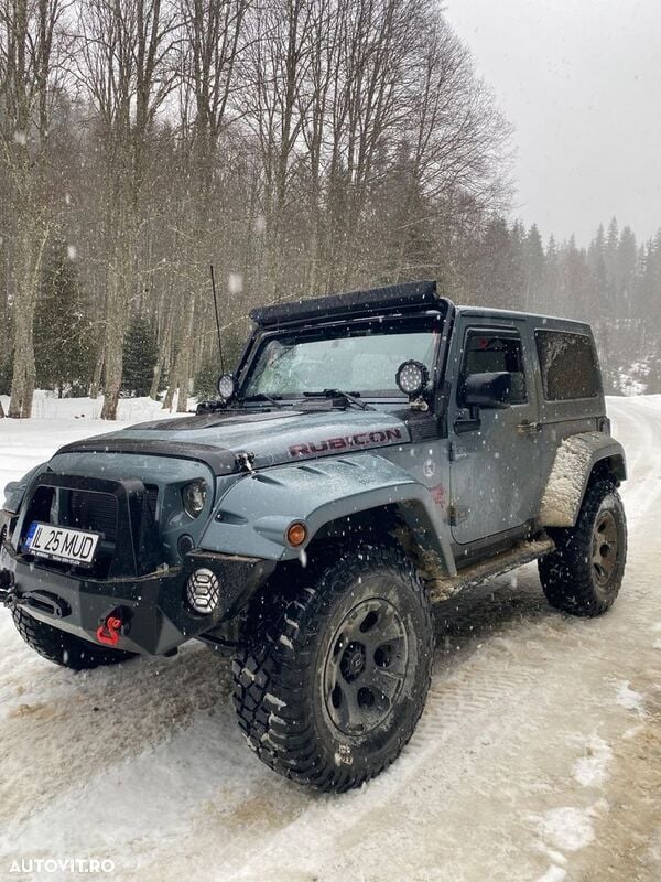 Gri Utilizat 2014 Jeep Wrangler Rubicon SUV | 28.500 EUR - Imagine 1/4