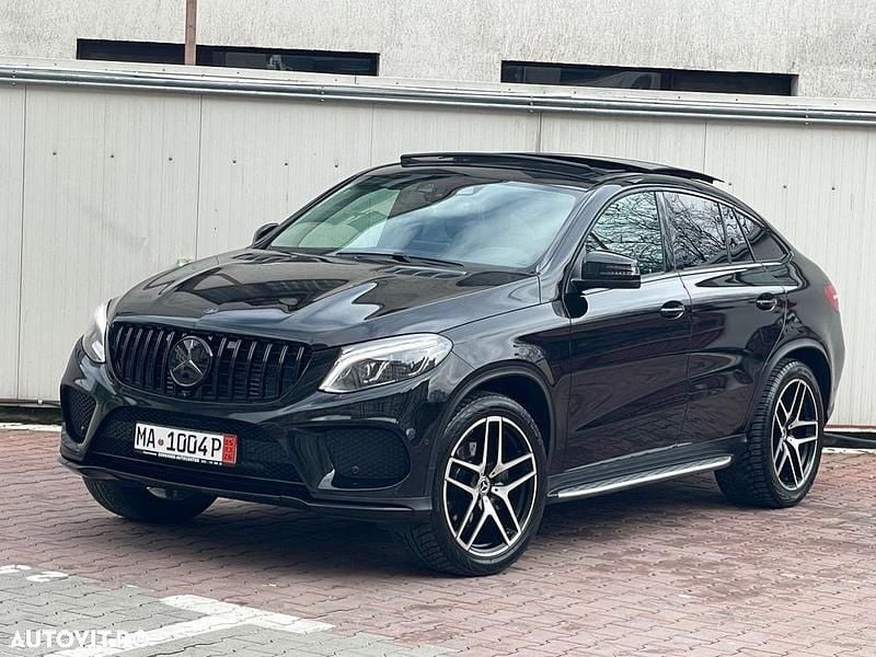 Second-hand Mercedes GLE350 AMG line 258 CP (189 kW) 2019 Culoarenegru Coupe