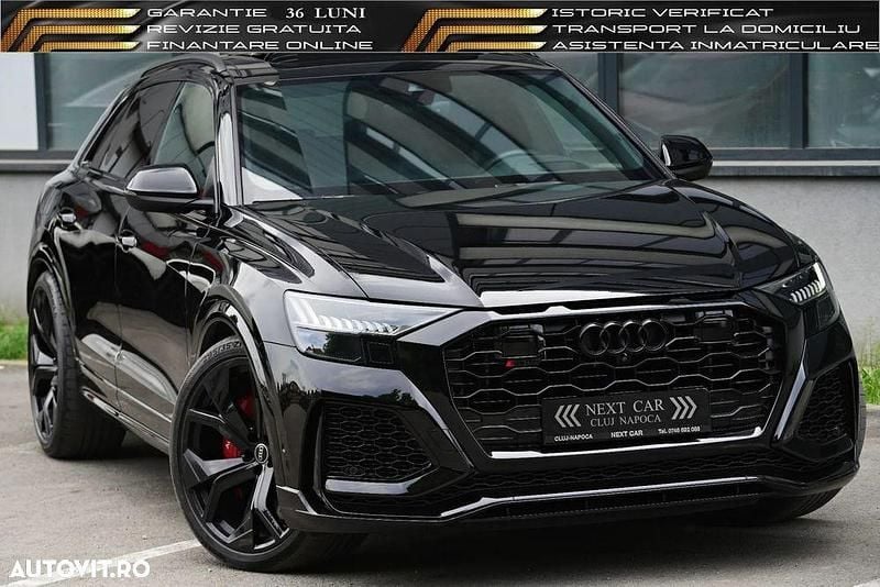 Culoarenegru Utilizat 2021 Audi RS Q8 Design SUV | 99.500 EUR - Imagine 1/4