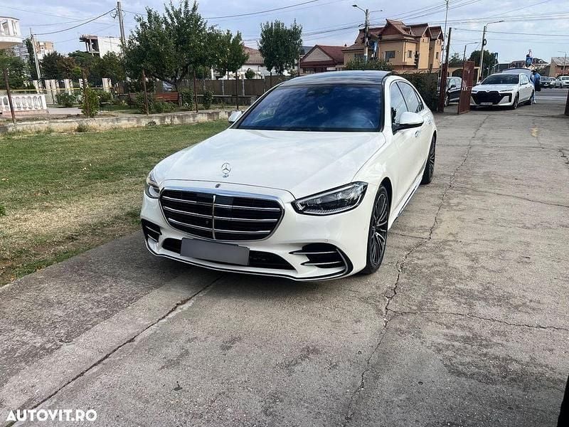 Culoarealb Utilizat 2021 Mercedes S400 Berlinǎ | 82.500 EUR (Super Preț) - Imagine 1/4