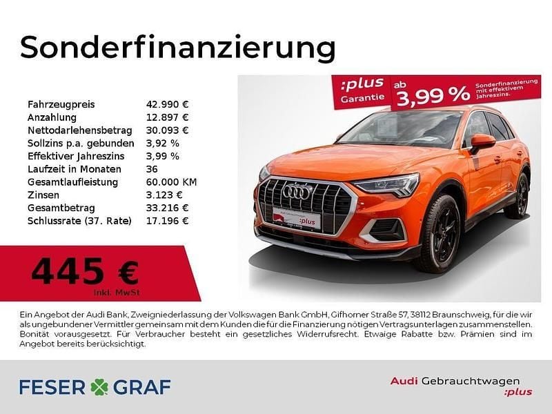 Utilizat 2024 Audi Q3 Advanced SUV | 45.342 EUR (Scump) - Imagine 1/1