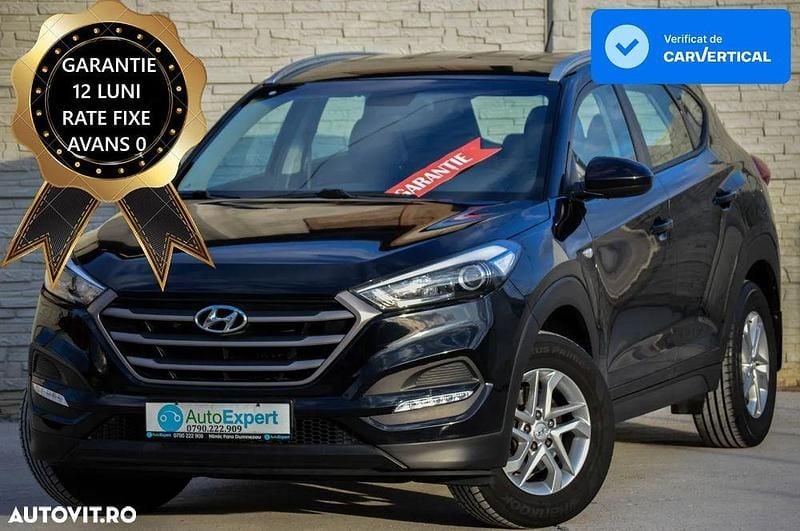 Culoarenegru Utilizat 2018 Hyundai Tucson Style SUV | 14.780 EUR (Preț bun) - Imagine 1/4