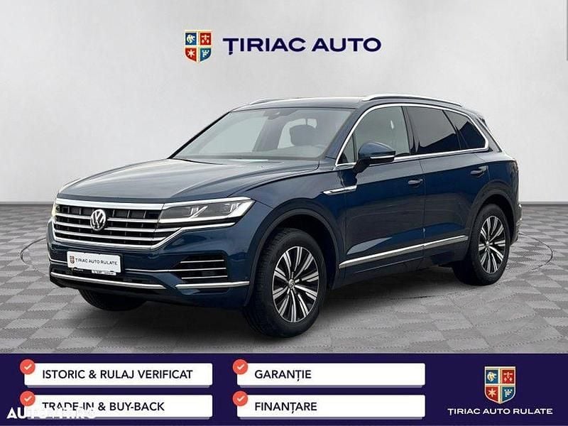Culoarealbastru Utilizat 2019 VW Touareg SUV | 31.400 EUR (Super Preț) - Imagine 1/4