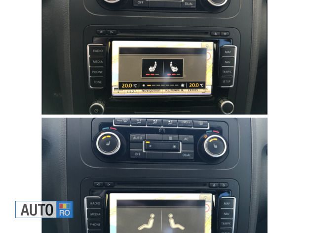 Second-hand VW Touran 105 CP (77 kW) 2011 Negru Monovolum