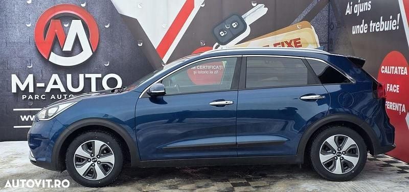 Second-hand Kia Niro 141 CP (103 kW) 2017 Culoarealbastru SUV