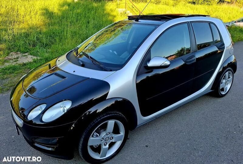 Negru Utilizat 2005 Smart ForFour Passion | 2.699 EUR (Preț OK) - Imagine 1/4