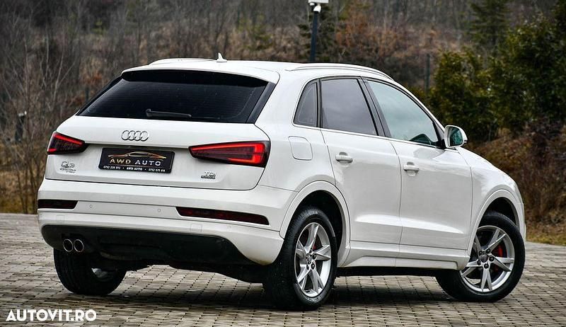 Second-hand Audi Q3 Design 150 CP (110 kW) 2017 Culoarealb SUV