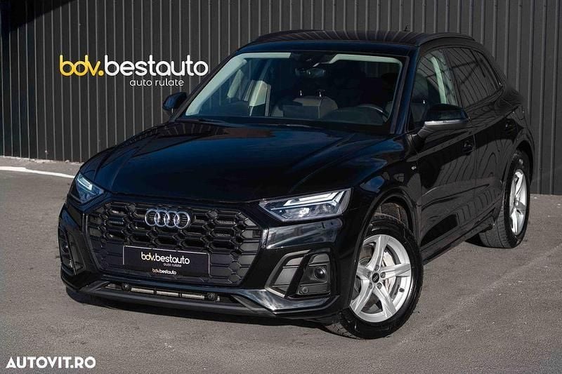 Culoarenegru Utilizat 2021 Audi Q5 S-Line SUV | 25.990 EUR (Super Preț) - Imagine 1/4