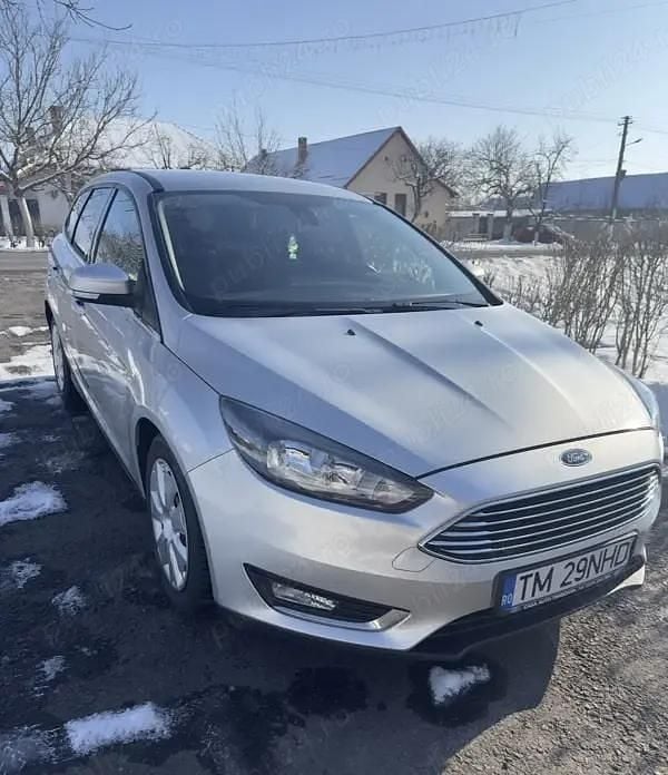 Second-hand Ford Focus Titanium 125 CP (91 kW) 2016 Gri Break