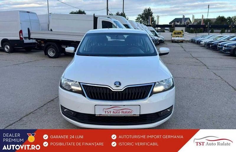 Culoarealb Utilizat 2019 Skoda Rapid Berlinǎ | 7.200 EUR (Preț bun) - Imagine 1/4