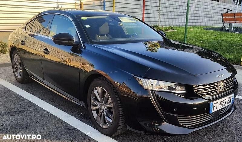 Culoarenegru Utilizat 2020 Peugeot 508 Berlinǎ | 13.990 EUR (Preț bun) - Imagine 1/4