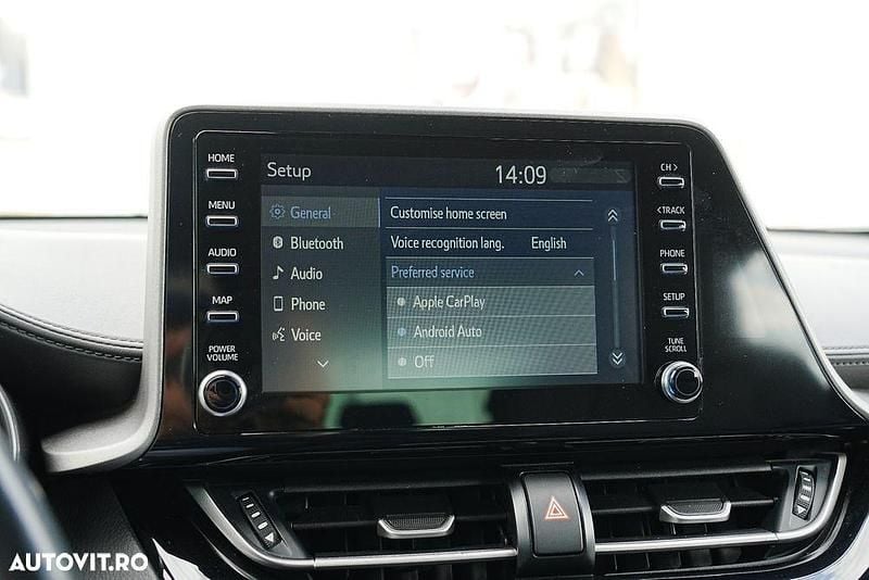 Second-hand Toyota C-HR 122 CP (89 kW) 2022 Culoarealb SUV