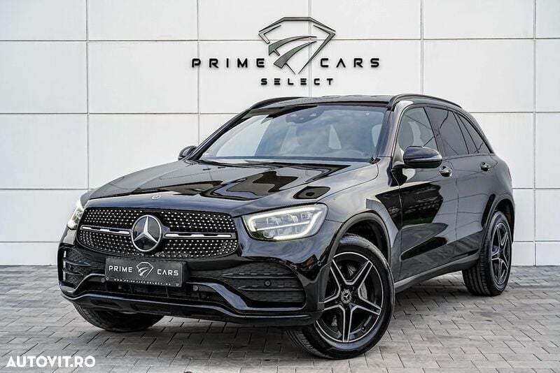 Negru Utilizat 2021 Mercedes GLC300e AMG line SUV | 35.998 EUR (Preț OK) - Imagine 1/4