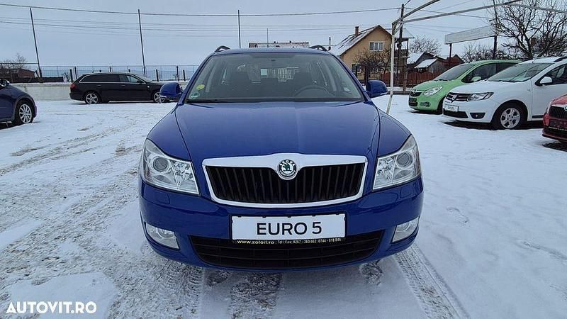 Culoarealbastru Utilizat 2009 Skoda Octavia Ambiente Break | 3.990 EUR (Preț OK) - Imagine 1/4