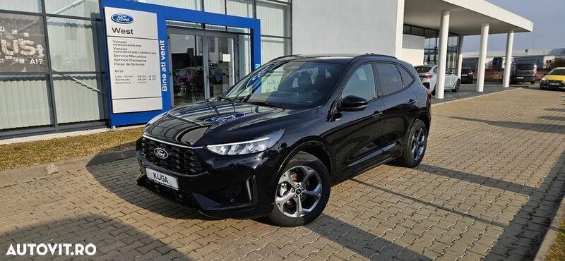 Negru Nouă 2024 Ford Kuga ST-Line SUV | 29.633 EUR - Imagine 1/4