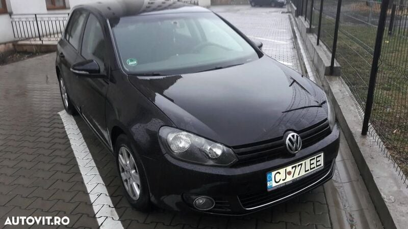 Negru Utilizat 2010 VW Golf VI Comfortline Hatchback | 4.000 EUR (Preț bun) - Imagine 1/4